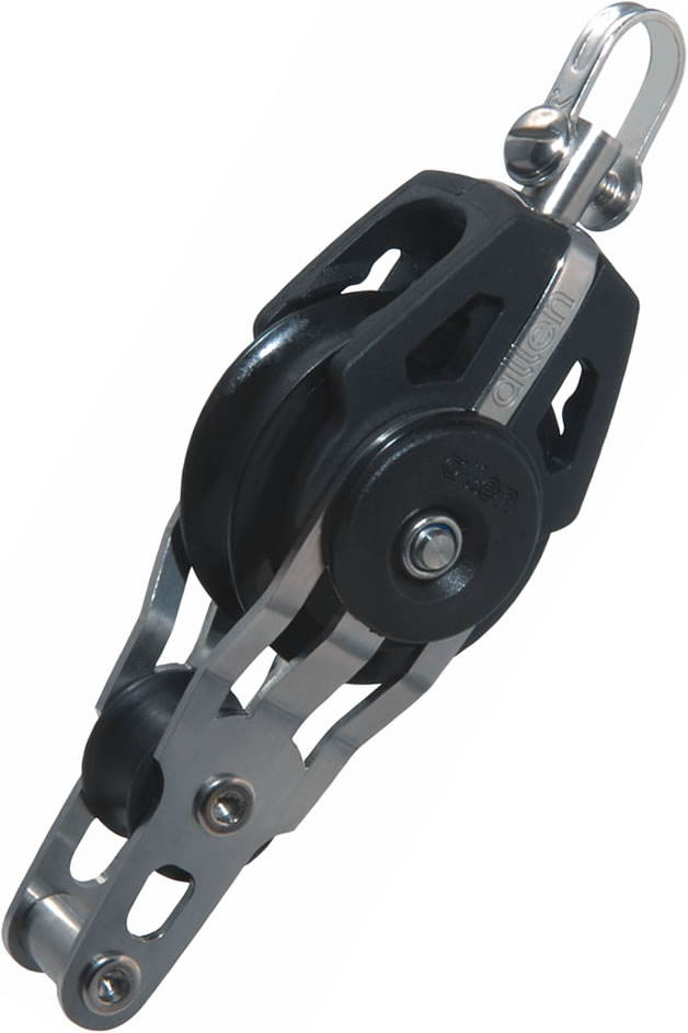 BLUESHARK 60mm Single Swivel High Performance Aluminum Sailing Block Choose Quantity (1-Pack) 2670