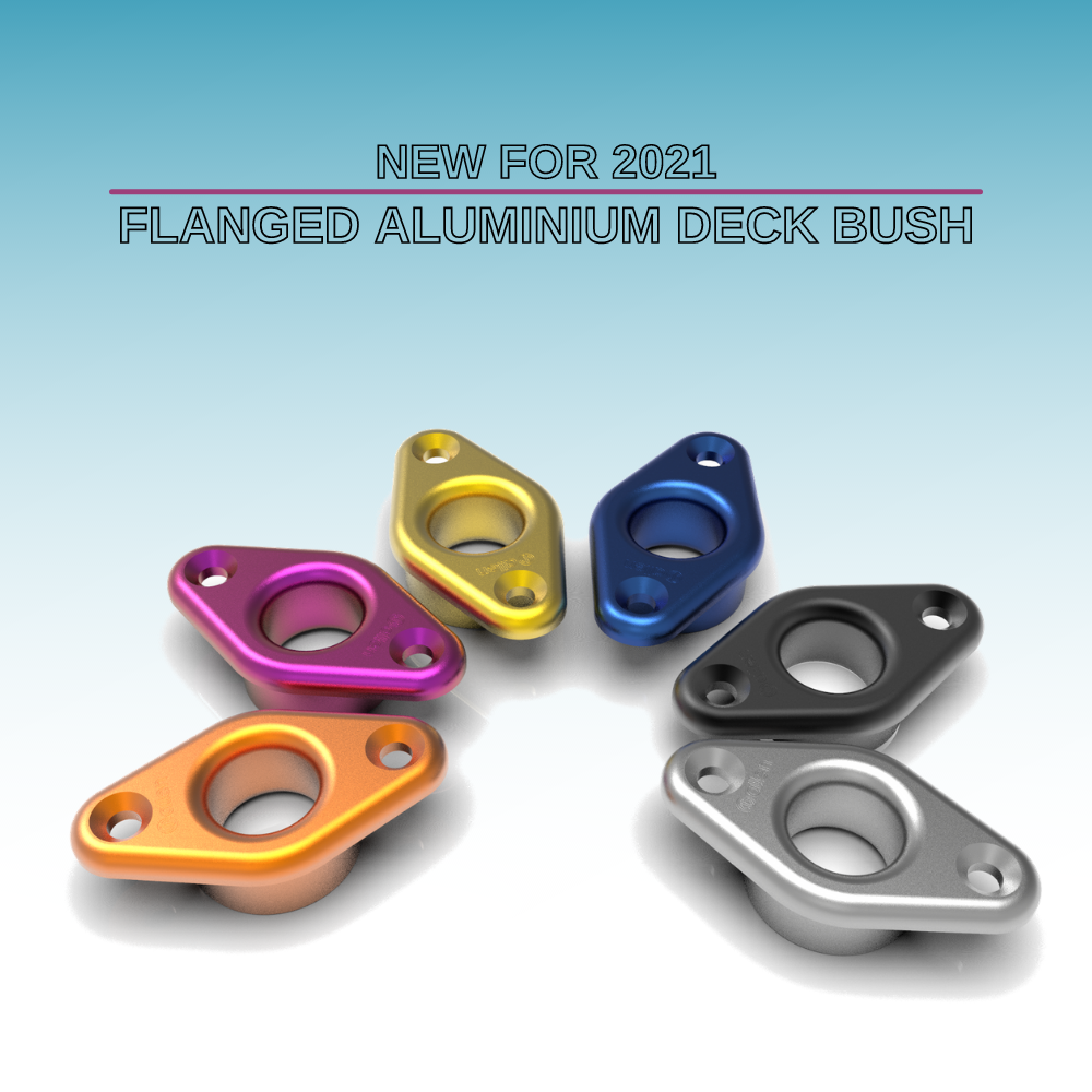 New for 2021 flanged deck bush