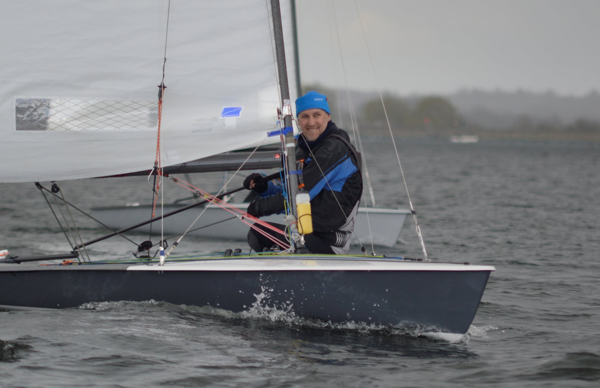 Contender Sailing Dinghy at Oxford Sailing Club