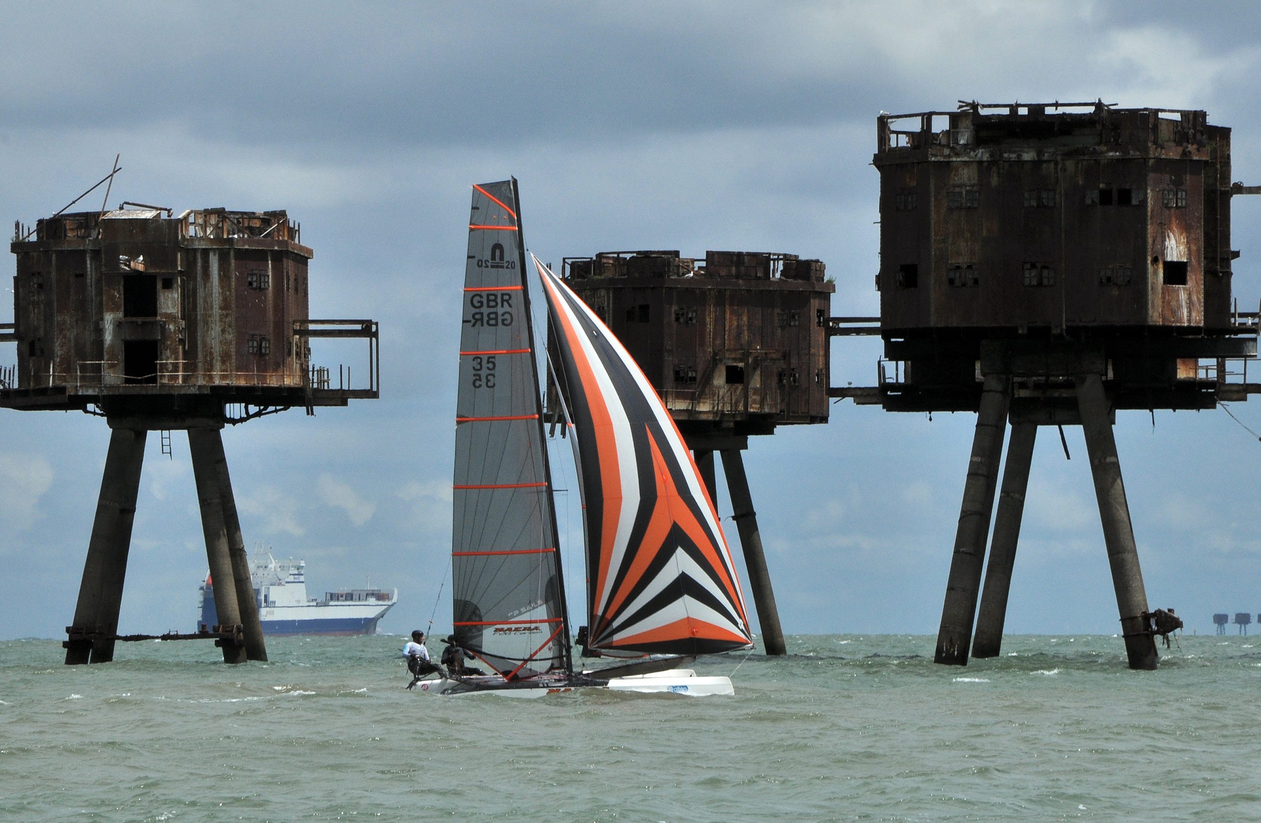 Kevin Dutch at the Whitstable Forts