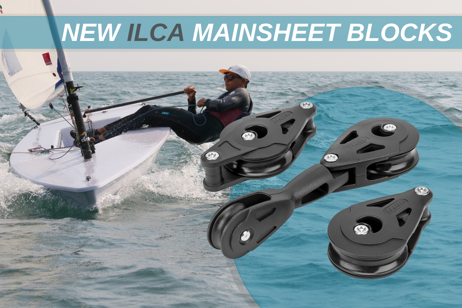 NEW Allen ILCA mainsheet blocks