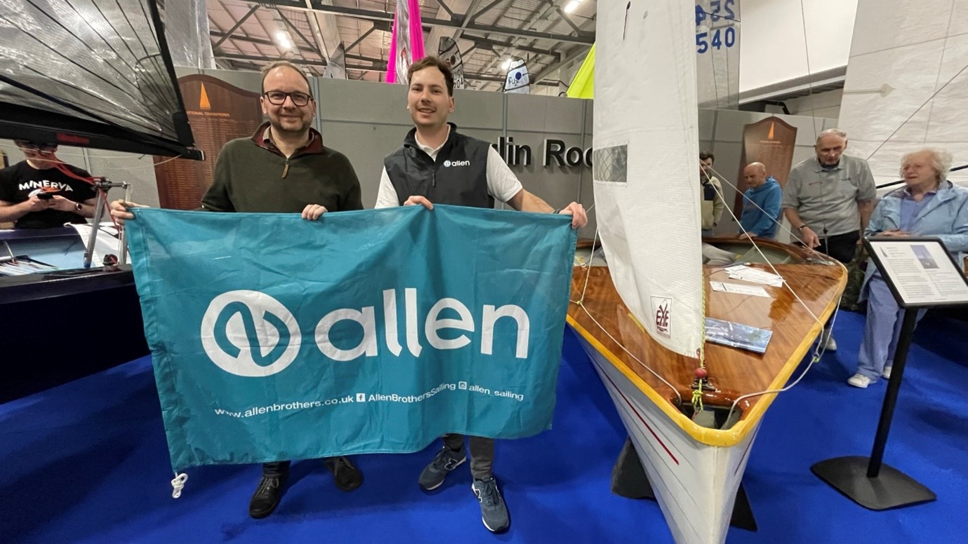 Paul Dean co-ordinator of the Allen South East Series pictured with Ben Harden Head of Marketing for Allen Brothers.
