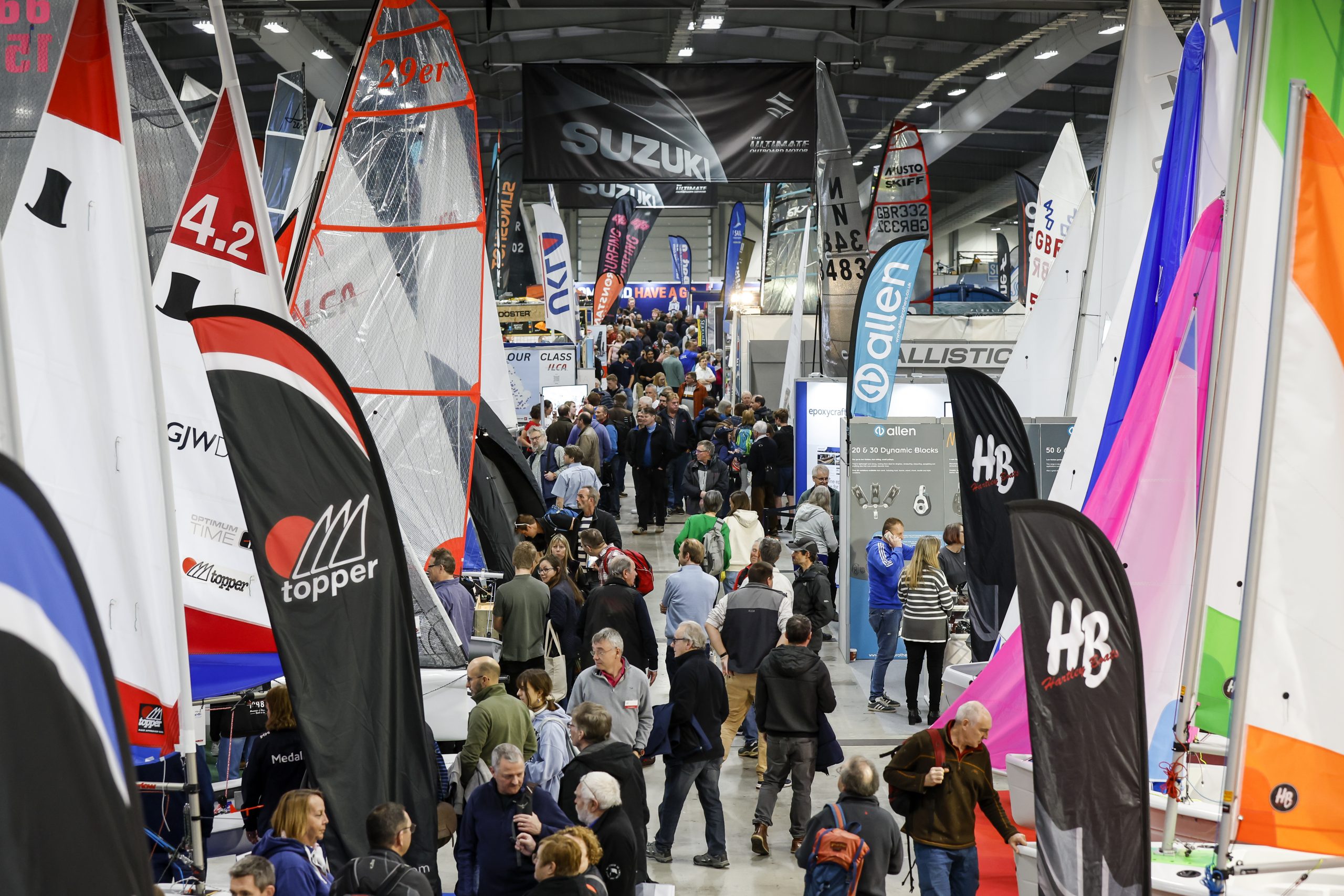 Allen Flag at Dinghy Show